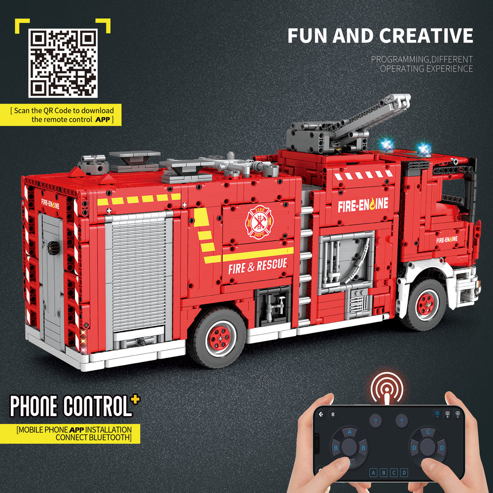 Reobrix 22008 Fire Truck Fire Rescue â RC Tanklöschfahrzeug