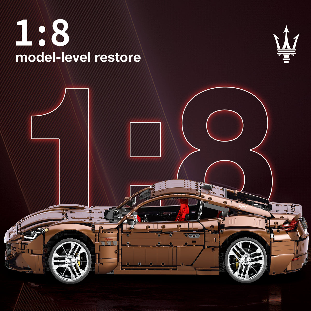 Reobrix 11009 – Maserati GranTurismo 1:8 RC