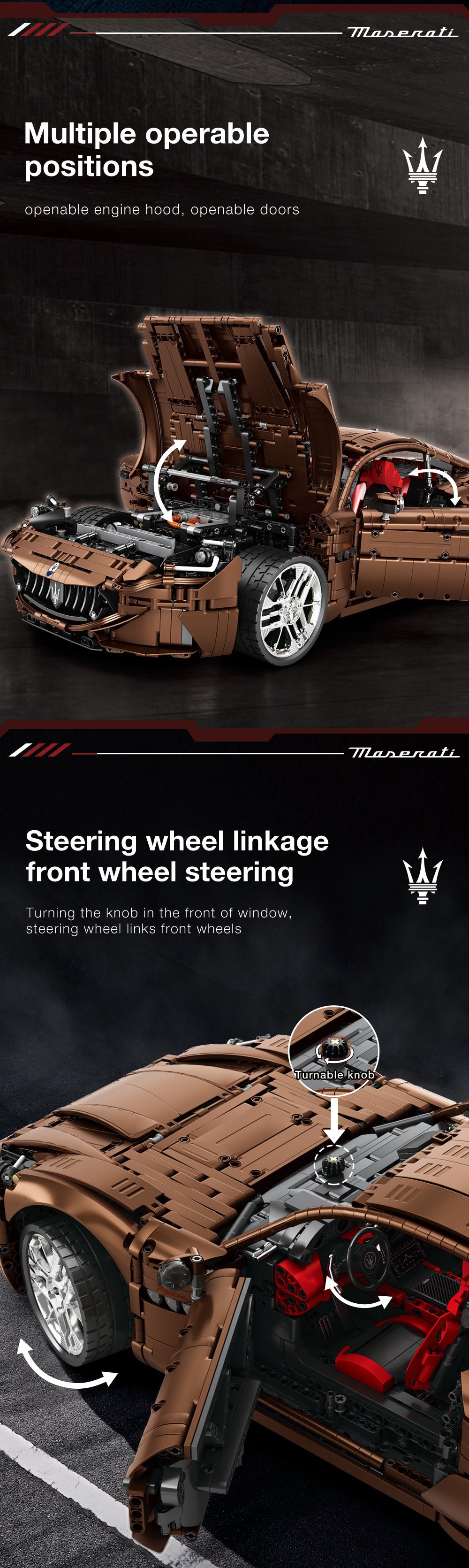 Reobrix 11009 – Maserati GranTurismo 1:8 RC