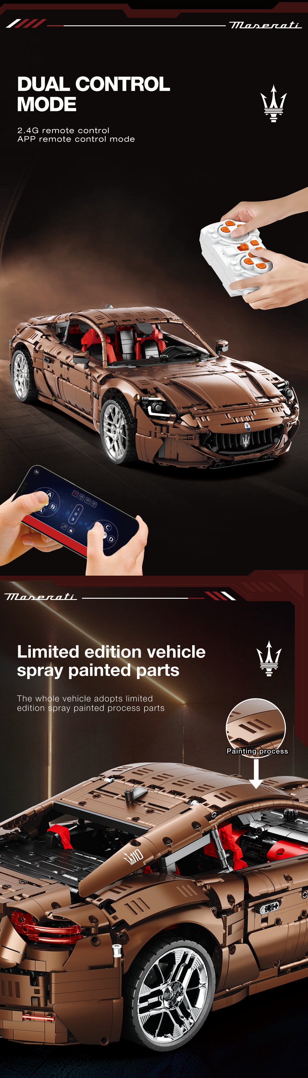 Reobrix 11009 – Maserati GranTurismo 1:8 RC