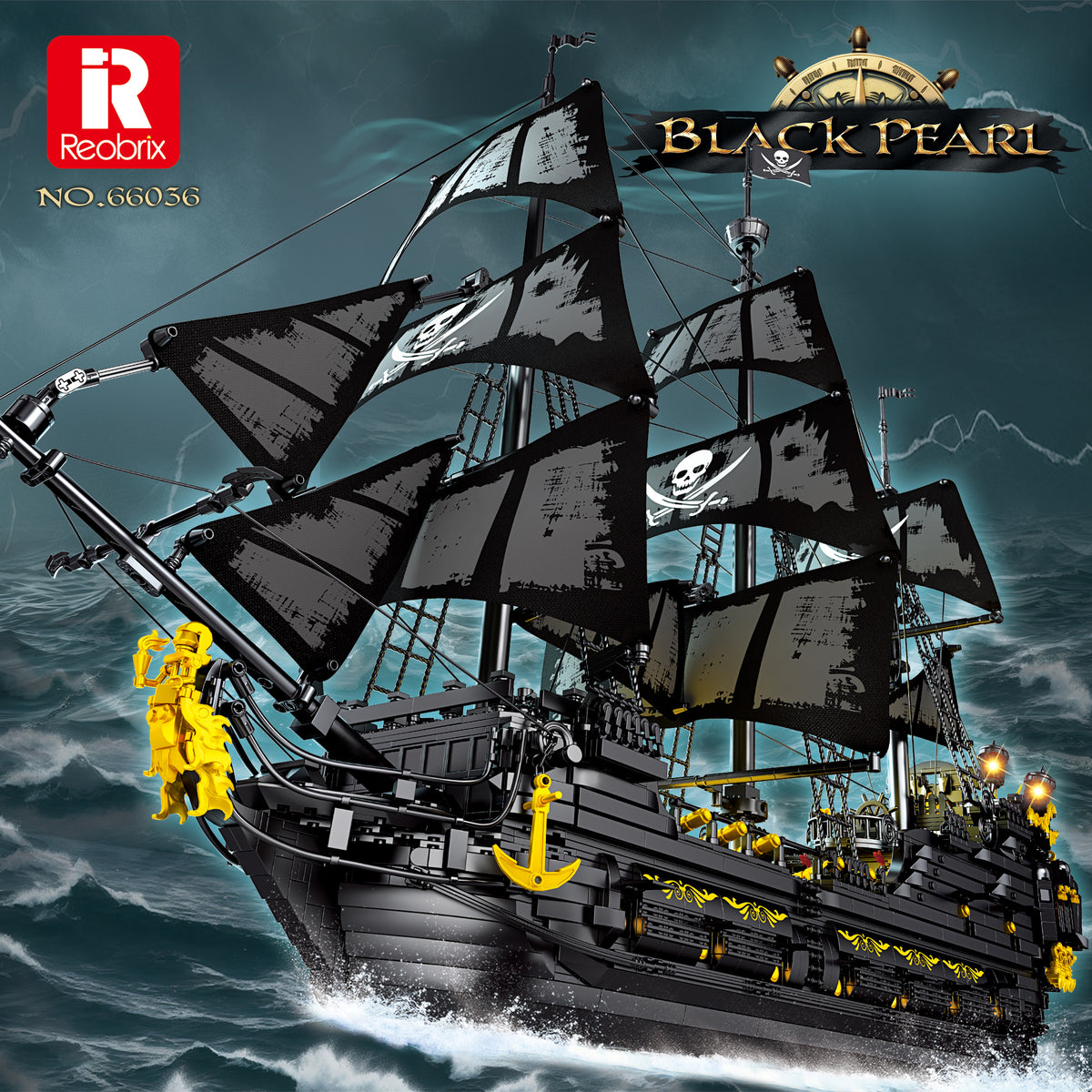 Reobrix 66036 – Black Pearl Piratenschiff