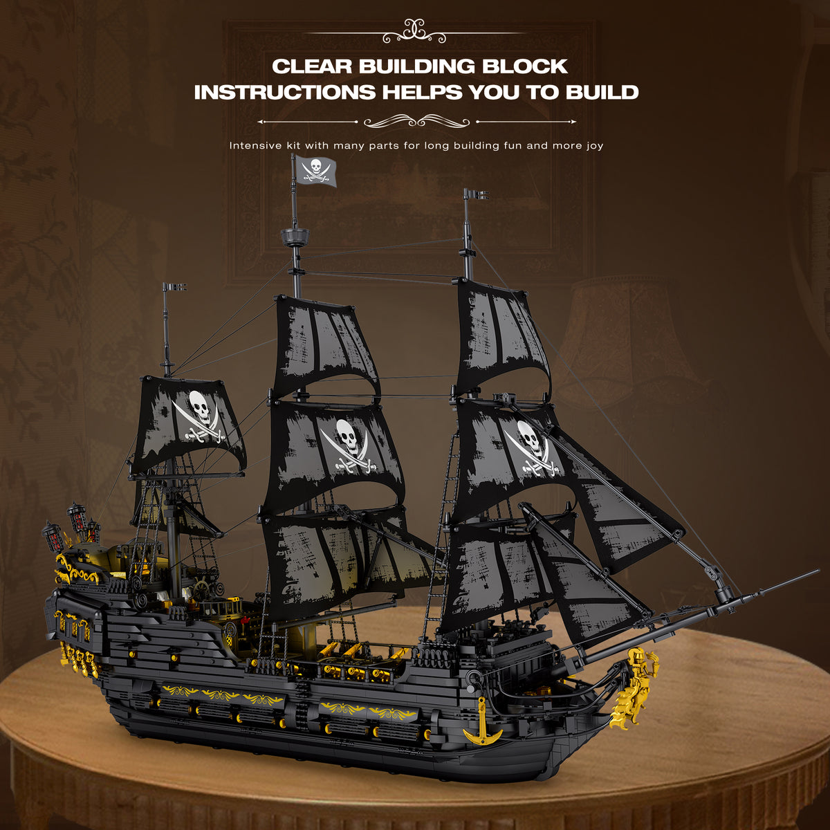 Reobrix 66036 – Black Pearl Piratenschiff