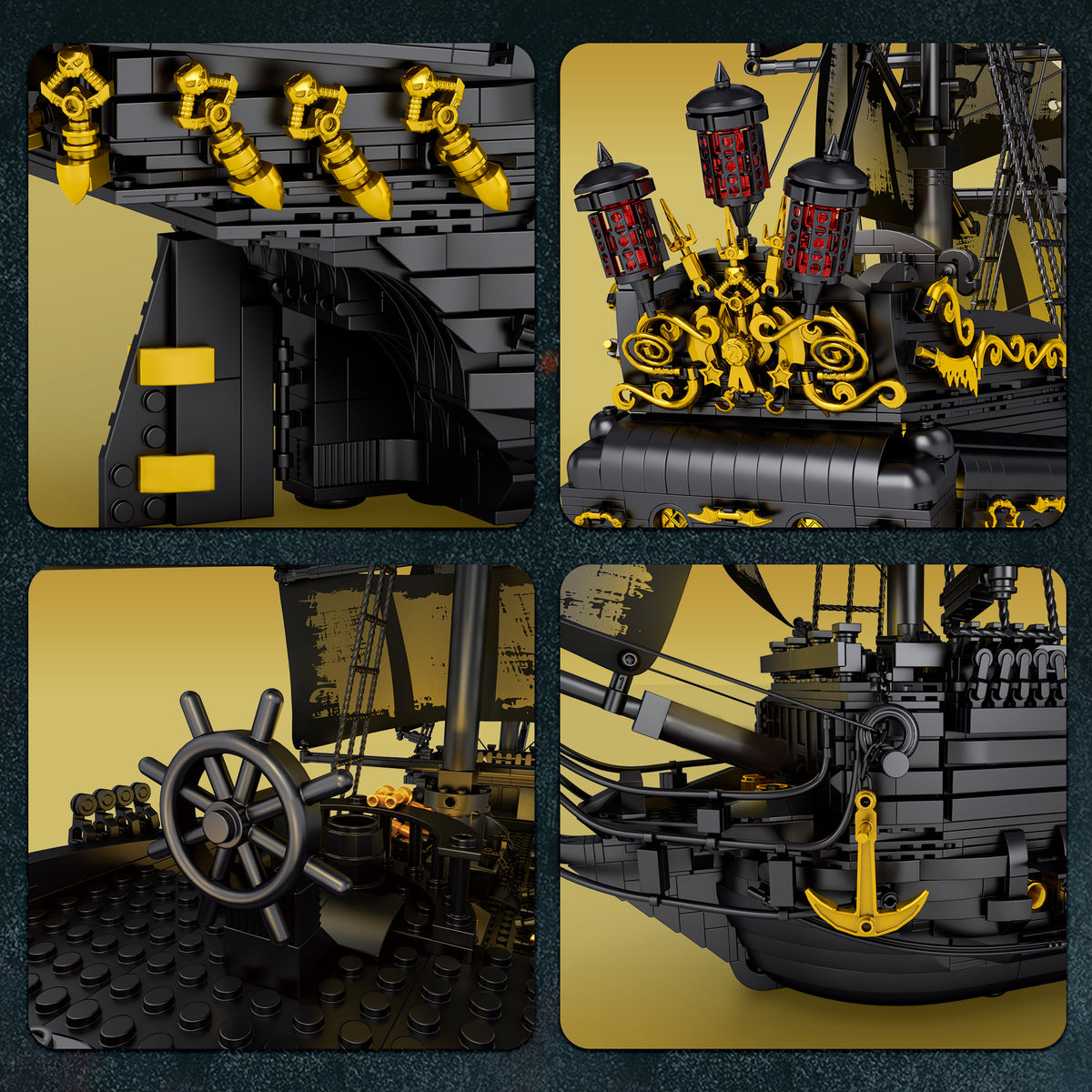 Reobrix 66036 – Black Pearl Piratenschiff