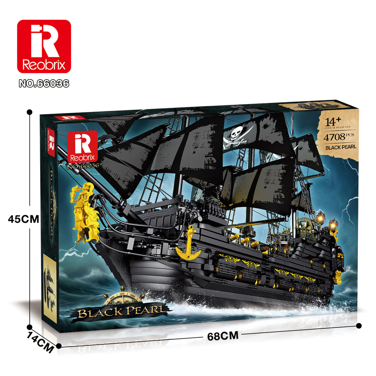 Reobrix 66036 – Black Pearl Piratenschiff