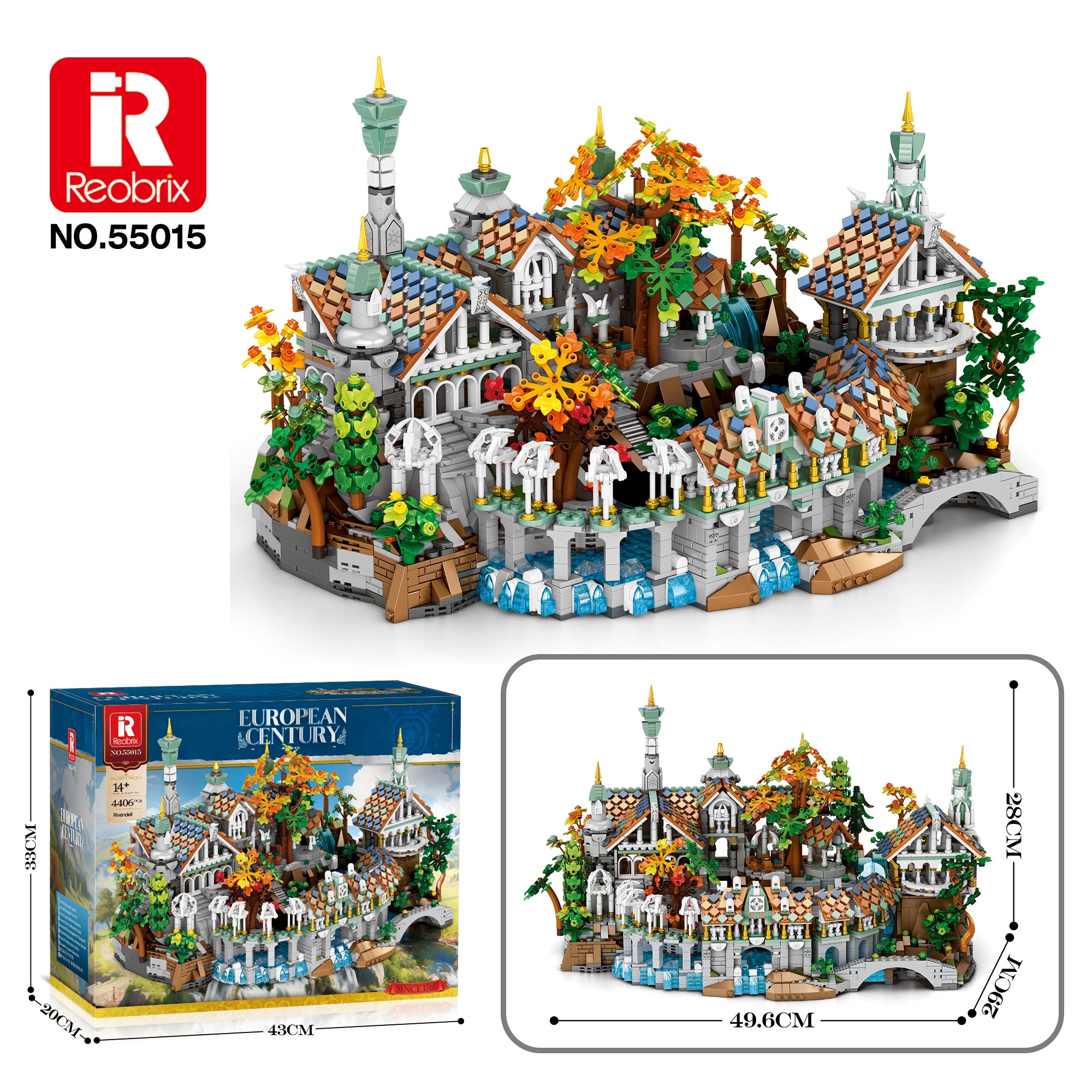 Reobrix 55015 - European Century Valley