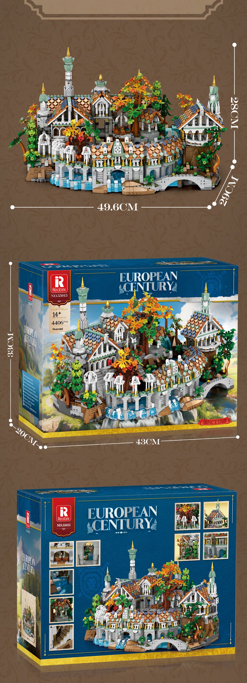 Reobrix 55015 - European Century Valley