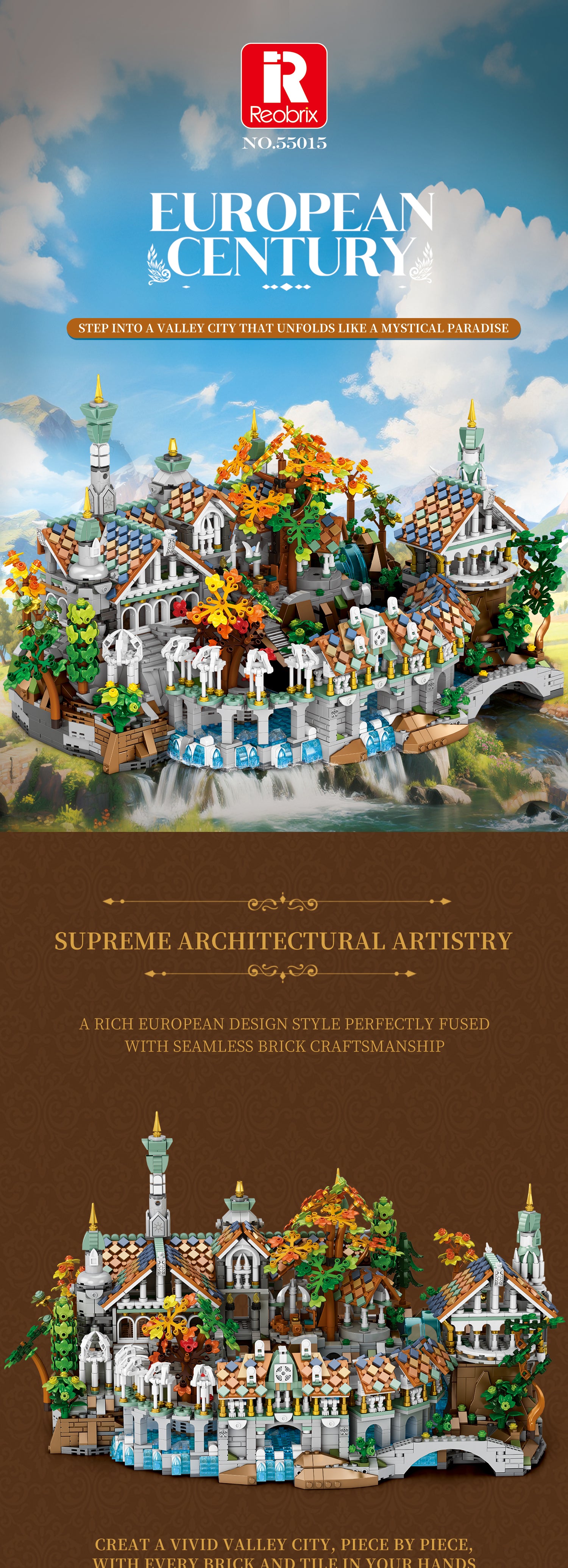Reobrix 55015 - European Century Valley