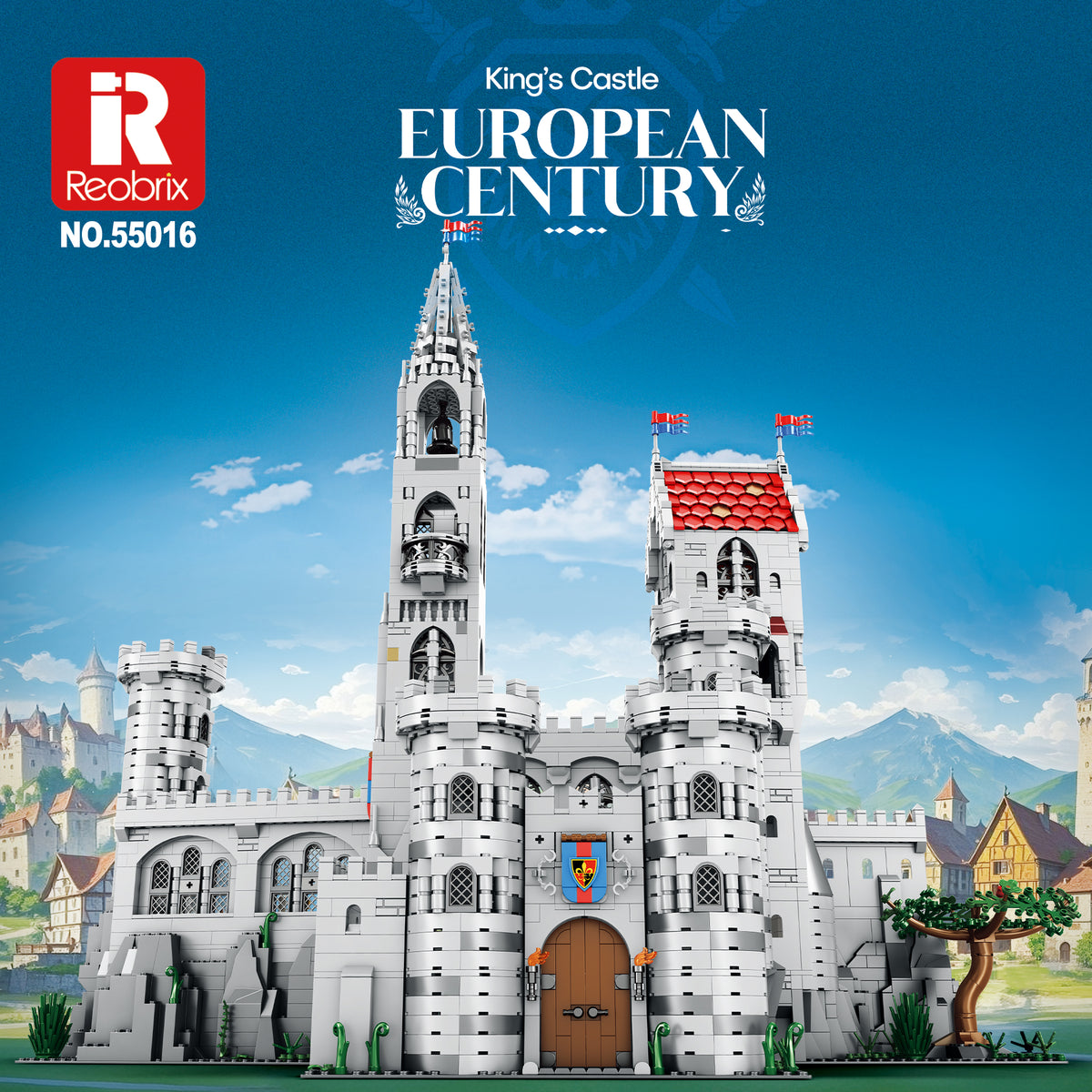 Reobrix 55016 Medieval King's Castle